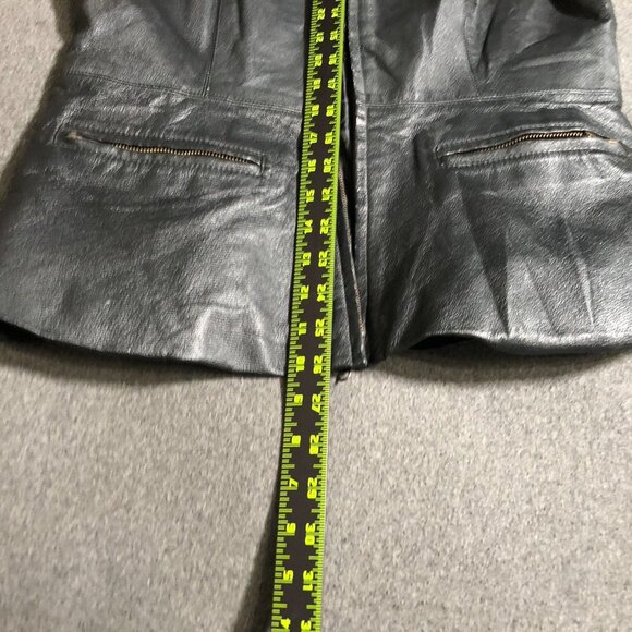 Chaser Black Leather Blazer - Picture 8 of 16